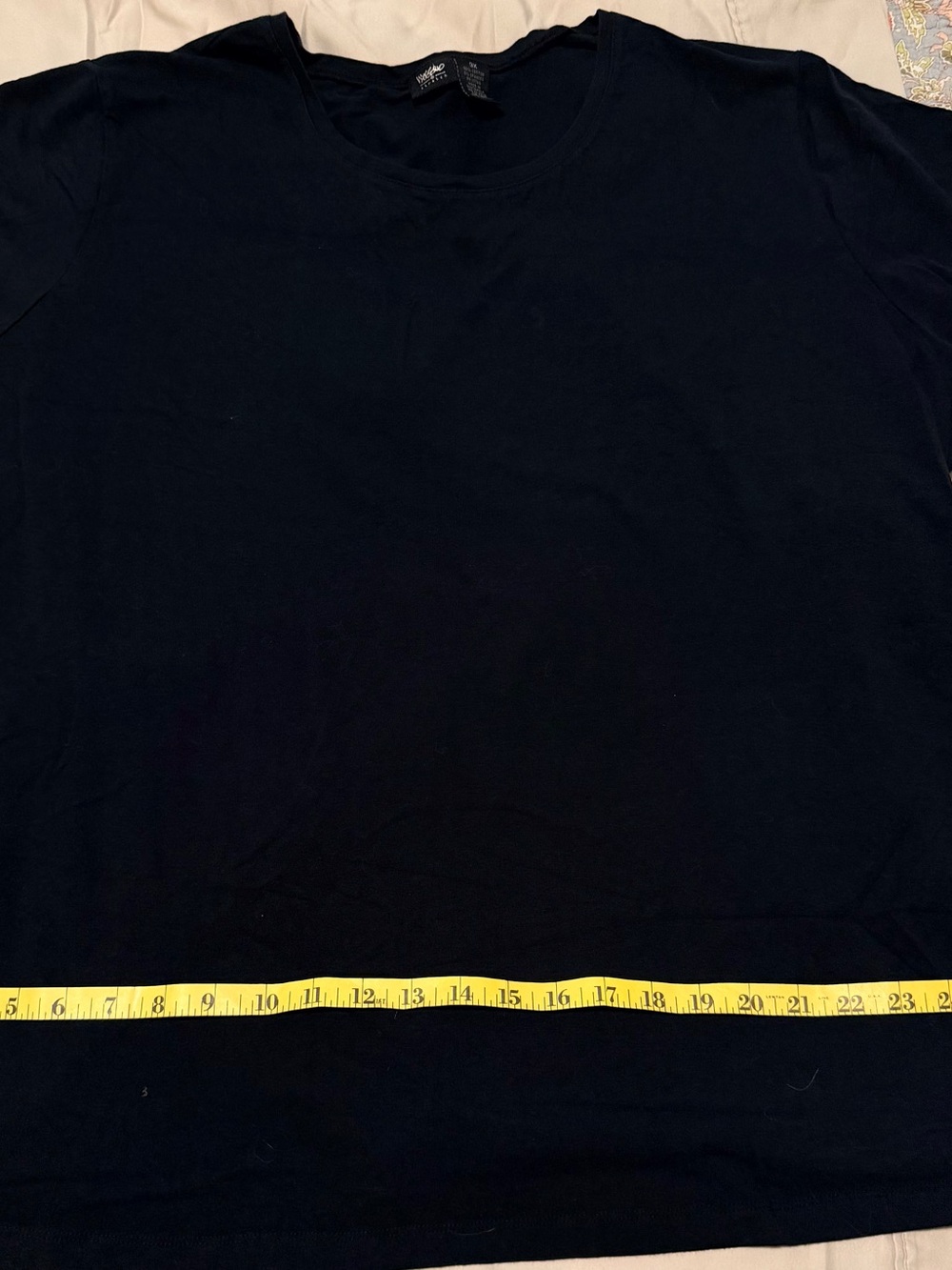 Massimo Black Short Sleeve Tee